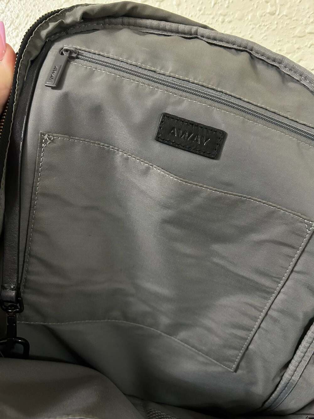 Away The Daypack Black Nylon Travel Backpack - Picture 2 of 8